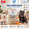 BONUS AOUT - Croquettes premium Chien 18 kg + Huile de Saumon 1L