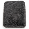 Couchage Fourrure Gris Anthracite M pour Chien et Chat