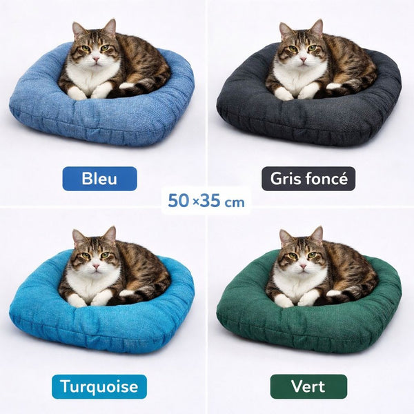 Coussin confortable pour chat 50×35 cm
