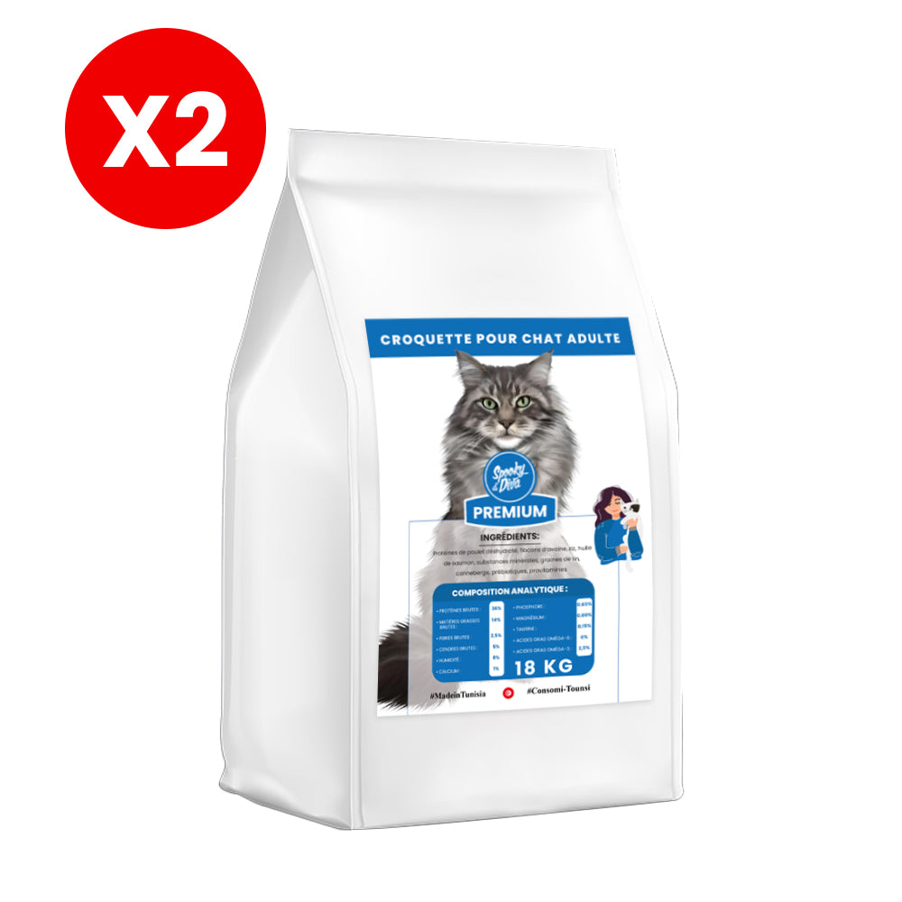 Croquettes pour chat adulte