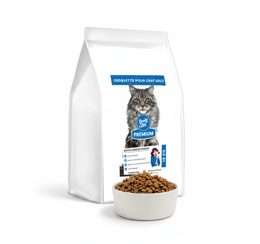 Croquette pour chat adulte Vrac 1 Kg