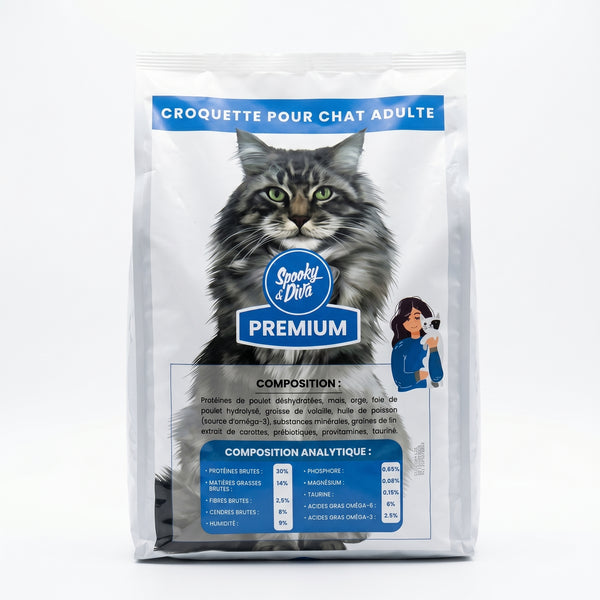 Croquettes pour chat adulte 4 KG